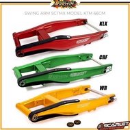 Swing Arm Scarlet MX 10916 CRF 150L 66 Cm KLX 150 WR 155 Swingarm Model KTM Aluminum 66 Cm Original