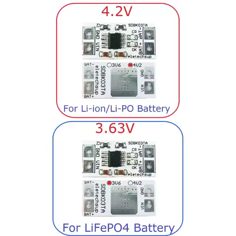 MPPT Solar Controller Module 1A 3.7V Li-ion Li-Po / 3.2V LiFePO4 Battery 4.2V 3.6V Charger For Solar