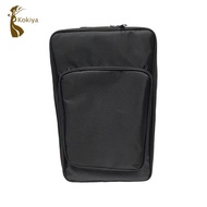 [kokiya] Cajon Box Drum Heavy Duty Percussion Bag Oxford Cloth Drum Storage Bag Padded Bag Front Poc