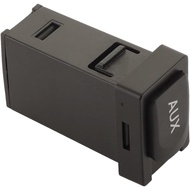 86190-02010 Aux Port Input Auxiliary Jack Adapter Compatible with Toyota 09-13 Corolla 07-14 Tundra 