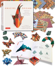 Amazing Origami Kit: Traditional Japanese Folding Papers and Projects [144 Origami Papers with Book,