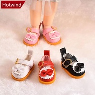 HOTWIND Leather Shoes Suitable for 20cm Cotton Dolls Princess Shoes Toys Casual Bow Shoes Dolls Acce