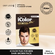 iColor Plus Shampoo-In Hair Color For Men (Box of 10's) Hair Colour Hair Dye