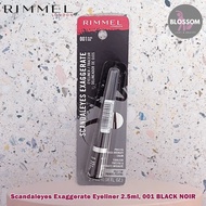 Rimmel London - Scandaleyes Exaggerate Eyeliner 2.5ml 001 BLACK NOIR อายไลเนอร์ แบบลิควิด