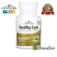 ready stock🍀21st Century , Healthy Eyes,Extra with Lutein,Zinc & Vitamin B, 36 Tablets, EXP 12/2027