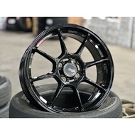 NEW 16X7J Advanti Blizzard Rim (set of 4) Black 4X100 for City Jazz Vios Yaris Myvi Mazda 2