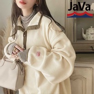 [代購]日本品牌 ClassicalElf 支線 JAVA 拼色 鬆身 套頭 抓毛絨 Fleece 外套 男女適用 6色