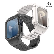 DUX DUCIS Apple Watch (42/44/45mm) OA 一體式錶帶(黑色)
