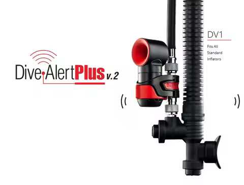 PARSUN Dive Alert Plus V.2 DV-1 DV1 DV3 Dive Alert V2 Air Horn Underwater For BCD Diving Equitment.