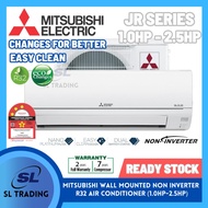 [INSTALLATION] MITSUBISHI JR SERIES (NON INVERTER) R32 AIRCOND (1.0HP, 1.5HP, 2.0HP, 2.5HP)
