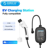 ORICO EV đồ sạc di động 8-16a có thể chuyển đổi wallbox Trạm Sạc cho xe điện Cắm và chơi CQC chứng n