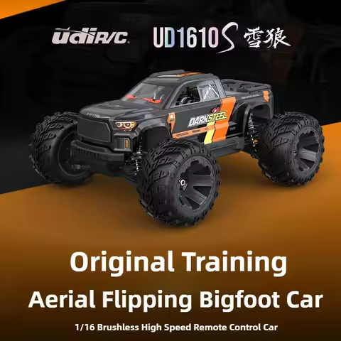 UDIRC 1610S RC Off-road Car 1/16 4WD Brushless Large Foot Climbing Vehicle Electric Remote Control w