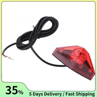 Ebike Brake Rear Light Electric Bicycle Tail Light DC6V 12V 24V 36V 48V 60V LED Ebike Light Electric