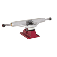 Independent 144 Stage 11 Hollow Delfino Silver Red Standard Skateboard Trucks