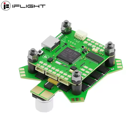 iFlight BLITZ ATF435 55A Stack BLITZ ATF435 Flight Controller with BLITZ E55S 4-IN-1 2-6S ESC for RC
