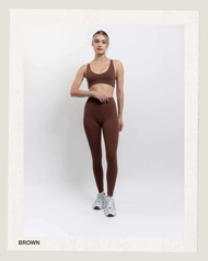 OA ~OLIVIA workout set~ Twisted Back -Light Support Workout Bra and Tummy control legging- สปอร์ตบรา