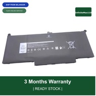 F3YGT Dell DM3WC E7290 E7490 12 Laptop 2X39G E7380 7.6V E7280 for 7000 E7480 E7390 60WH 0DM3WC Batte