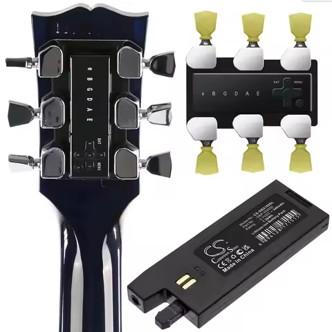 3.7V 340mAh Electronic Tuner battery GBP 452050 for Gibson G-FORCE Auto-Tuner, GForce, Tronicaltune,