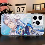 Phone Case For Realme GT 8 Pro GT 7T 7Pro GT 6 6T GT5 Genshin Impact Neuvillette Phone Case 3000