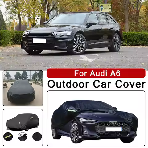 Outdoor Car Cover Waterproof Dustproof UV Sun Protection, Full Car Protector Exterior Accessories Fo