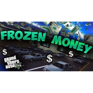 GTA 5 ONLINE FROZEN MONEY PLAYSTATION 4
