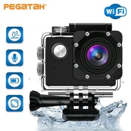 【Limited Stock Available】 Action Mini Camera Wifi 2.0 Inches 170d Waterproof Helmet Video Camera Sports Camera