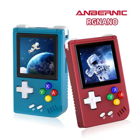 ANBERNIC RG Nano Mini Retro Handheld Game Console 1.54" IPS Screen Linux System Classic Gaming Porta