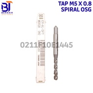 MESIN OSG Tap Manual Tap Machine M5 x 0.8 OH2 Spiral Not Yamawa Guehring