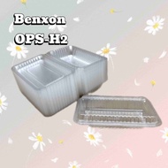 BENXON OPS-H2 CLEAR DISPOSABLE CONTAINER 100PCS +- BEKAS KUIH / BEKAS SUSI