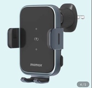 Momax Q.Mount Smart 6 雙線圈無線車用充電器 CM26