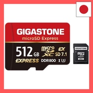 GIGASTONE microSD Express microSD card 512GB SD7.1, specifically designed for Switch 2, with a maxim