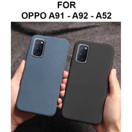 Casing Oppo A91 - Oppo A52 / A92 Softcase Sand Scrub