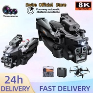 KJ10 MAX Drone with HD Camera 10km Original 4k Three-camera Drone