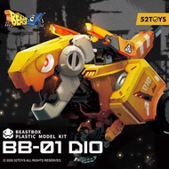 52TOYS BEASTBOX BB-01 DIO PLASTIC MODEL KIT MEGABOX FANTASYBOX BEASTDRIVE TRANSFORMER CUBE TOY