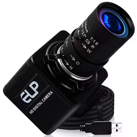 4K USB Camera 3840x2160 30fps IMX317 Sensor Manual Zoom Varifocal 8MP USB Webcam Video Camera for Li