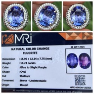 Batu Color Change Fluorite Memo 10.74 crt