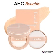 AHC BEACHIC Cushion Matte SPF 46+ PA++ 15g*2(cushion + refill) Foundation Cushion, 24H AllDAY Cover,