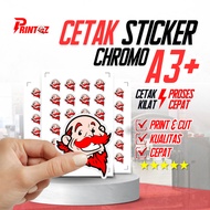 Print A3+ Chromo Stickers Custom Sticker Print A3+ Sticker Cutting A3+