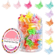 Mini Butterfly Clips for Hair, Girls Y2k Hair Styling Accessories, Kids Cute Tiny Claw Clips for Wom