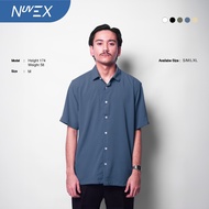 BYWAY - Flow SS Regular Collar Steel Blue