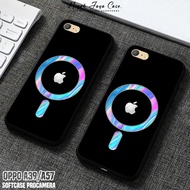 OPPO A39 Old OPPO A57/ - OPPO A57 Softcase OPPO A39/ with Magsafe Logo Motif - Casing OPPO A39hp - S