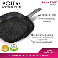 BOLDe Super PAN 28 cm GRILL PAN BLACK
