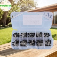 PurpleSun 1/2/3Pcs 200PCS TO-92 NPN PNP Transistor Assorted Set BC327 BC337 BC517 BC547 BC548 BC549 