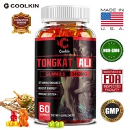 Coolkin Tongkat Ali Extract, 3450 mg, Gummies - [Maximum Strength]—Muscle Mass, Athletic Performance