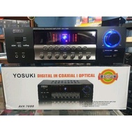 YOSUKI KARAOKE AMPLIFIER with Optical input AVX-7688