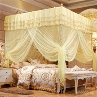 Mosquito Net1.351.8m Bracket1.0Floor-standing Princess Mi Encrypted Thickened Fully Enclosed Bed wit