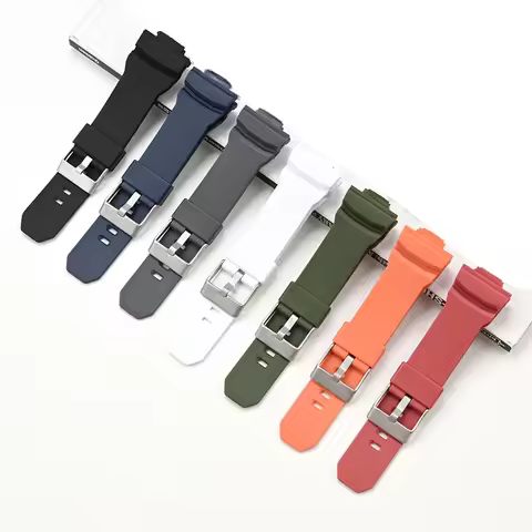 Strap for Casio G-shock GA-150 GA-110 GA-400 GA-700 200 201 300 310 Men Sport Waterproof Rubber TPU