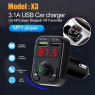 S.F Wireless MP3 Car Charger Adapter FM Bluetooth Radio with MP3 Player Car Kit Handsfree