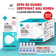 Masker Kf94 - Eg Guard Kf94 4Layer Protection (1 Box/50Pcs) - Free
