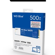 Ssd M.2 NVMEPCIE GEN3 2280 WD BLUE 500GB-SN570-WDS500G3B0C
